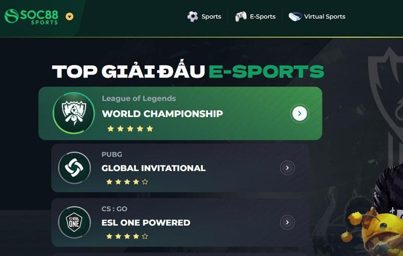 Thể thao điện tử Esports - Xu hướng cá cược thịnh hành trong giới trẻ