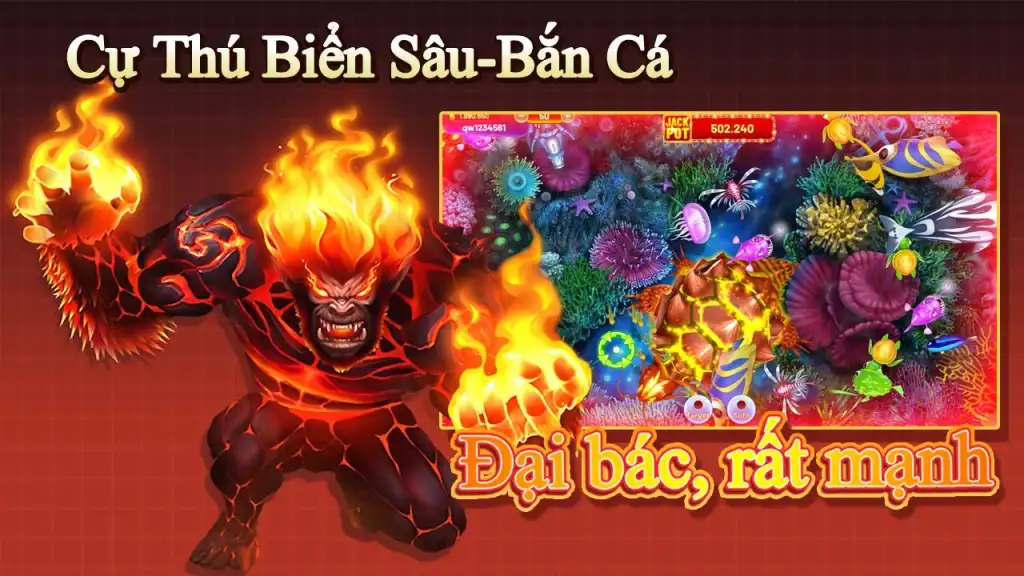 Một số vũ khí xịn sò trong game Bắn cá biển sâu